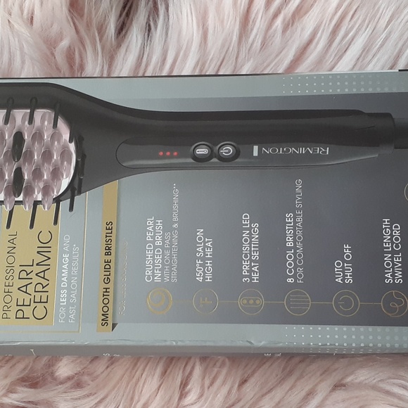 Brand New REMINGTON PRO PEARL CERAMIC BRUSH - Picture 3 of 4